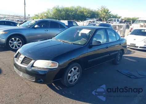 2005 Nissan Sentra 1.8S z USA, uszkodzony, nr VIN 3N1CB51D85L569150